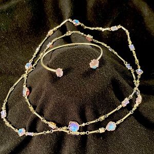 Kendra Scott necklace and bracelet bundle EUC